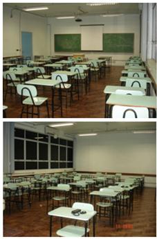 180 Apêndice B- Ficha de levantamento da sala 252 do anexo A do CT LEVANTAMENTO SALAS DE AULA DADOS GERAIS: CENTRO: Anexo A do CT SALA DE AULA: 252 DATA: 08/08/2011 HORÁRIO 20h45min ORIENTAÇÃO: Sul