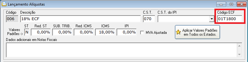 de barras numérico Estoque Total: O estoque do produto não pode estar zerado, exceto quando configurado para permitir.