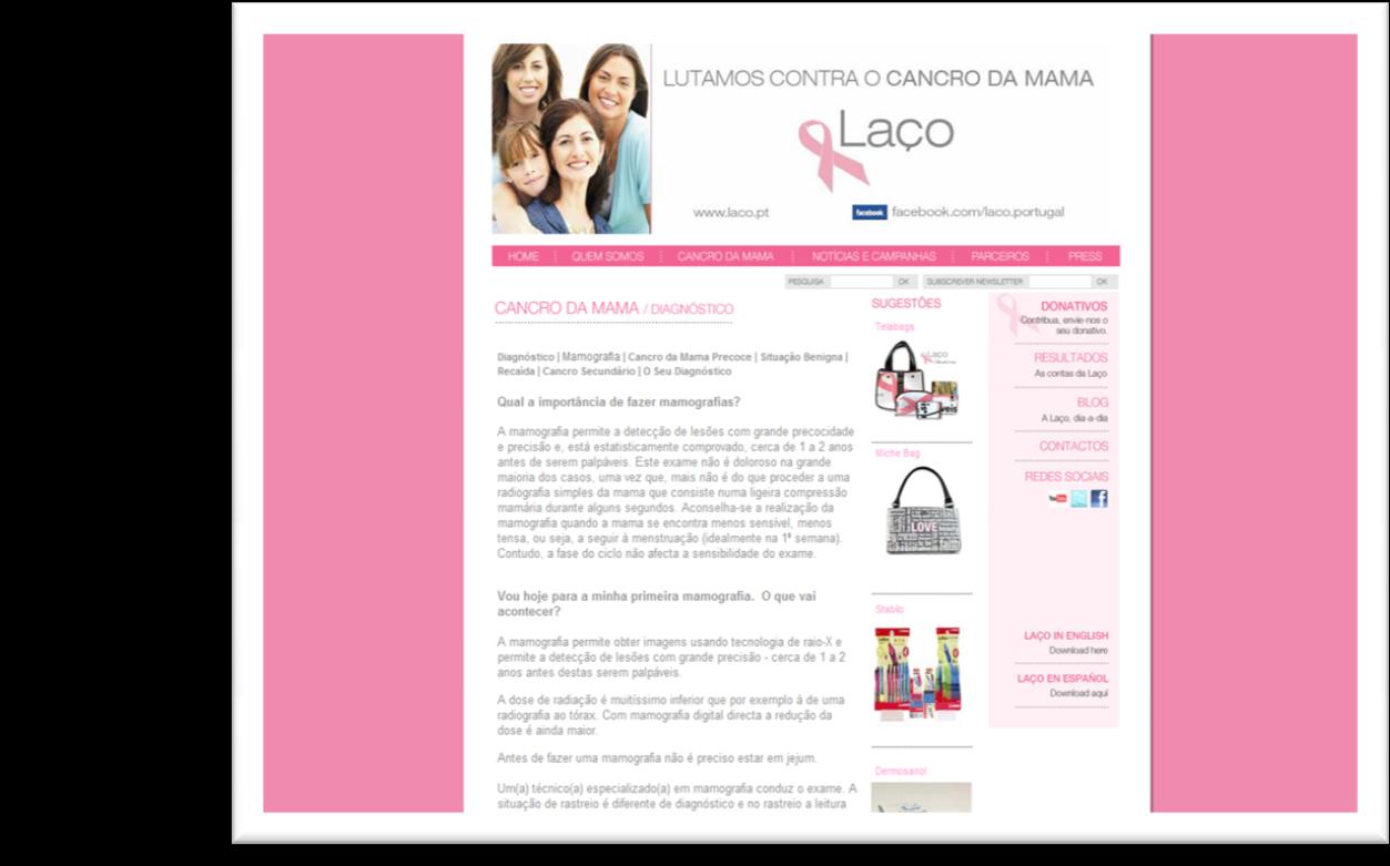 Informação: Site www.laco.