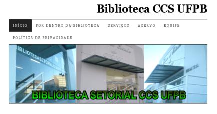 esta ferramenta serviria como meio de disseminação das informações da biblioteca para a comunidade acadêmica. Feita a proposta, e esta, acatada pelo coordenador, deu-se início a construção.