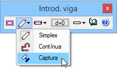 CAD 100 Fig. 3.188 3.3.15. Introdução do grupo 8. Oitava planta Prima em Subir grupo. Neste momento, situa-se no grupo 8 na planta Cobertura Inclinada. 3.3.15.1. Vigas Estão já presentes neste grupo as vigas comuns indicadas previamente no grupo inferior.