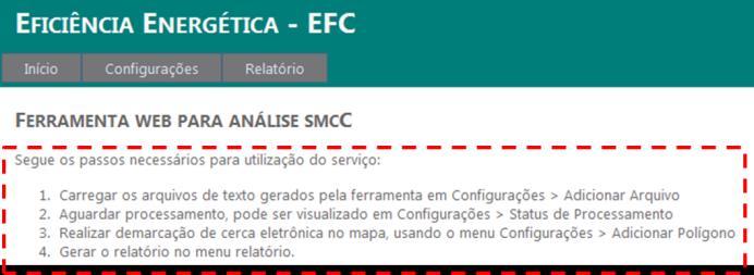 problemas no arquivo de entrada, tais como datas desconfiguradas no medidor não presentes no arquivo, leituras não relazidas ou dados faltantes. 3.