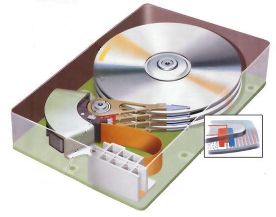 Uma unidade de disco rígido é composta por um conjunto de discos sobrepostos, tendo cada um destes discos duas superfícies de