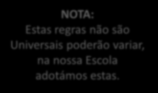 Multiplicações e divisões Exemplo 4.