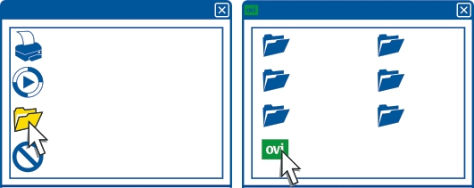 4 Quando a instalação estiver concluída, se você estiver usando o Windows XP ou o Windows Vista no computador, verifique se o modo USB do dispositivo está definido como Nokia Ovi Suite.