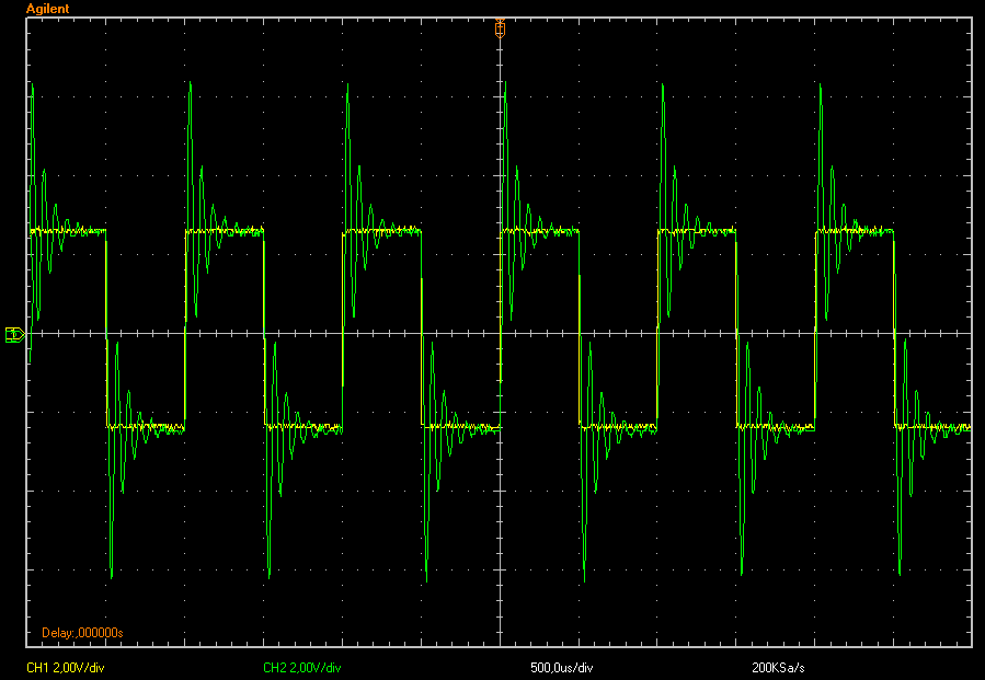 Fig. 30: Resposta mostrada pelo MATLAB A resposta é do tipo subamortecida para esse valor de capacitância. A fig.