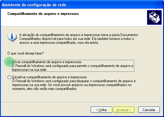 10. No campo de texto Grupo de trabalho, você deverá escolher o nome de um grupo de trabalho diferente do nome padrão MSHOME (no exemplo está como CPD), pois ele identificará o grupo de computadores