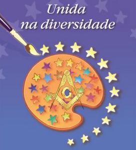 Os Símbolos da UE BANDEIRA HINO MOEDA 12 estrelas douradas em círculo sob fundo azul; Unidade, solidariedade e harmonia entre os povos da Europa.