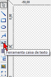 Para alterar a cor do contorno ou do próprio texto, basta selecioná-lo e utilizar as opções de cores dos botões Cor da caneta e Cor do pincel, respectivamente.