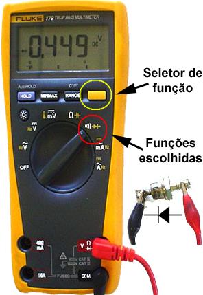 Universidade Multímetros Federal de Itajubá - UNIFEI Multímetros Digitais Leituras exibidas em um display Teste de diodos Em alguns multímetros, a chave seletora pode apresentar mais de uma função.