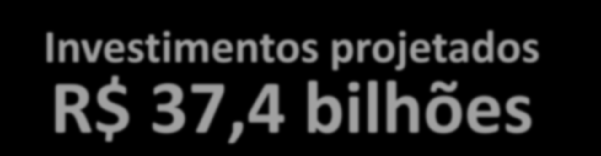 NOVA ETAPA DE CONCESSÕES Portos Investimentos projetados R$ 37,4 bilhões 50 novos