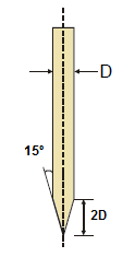 6.3 Preparação do eletrodo A ponta do eletrodo de tungstênio para melhor garantir a passagem de elétrons, recomenda-se, através da esmerilhadeira, o afinamento da ponta do eletrodo.