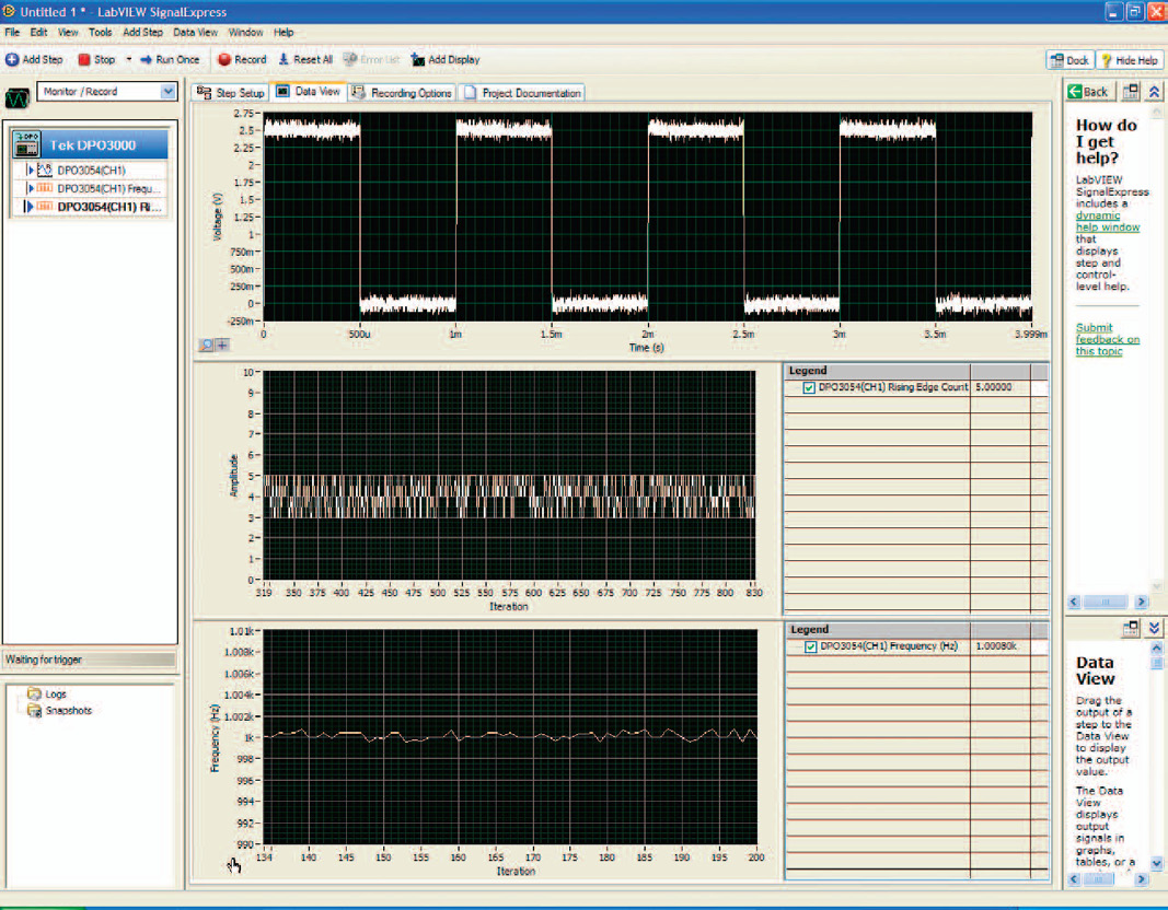 Data Sheet O software OpenChoice Desktop permite a conexão ininterrupta entre o osciloscópio e o seu PC.