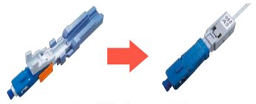Existem dois tipos de cabos conectorizados, os pré-conectorizados em fábrica e os conectorizados em campo (ambos na figura 6).