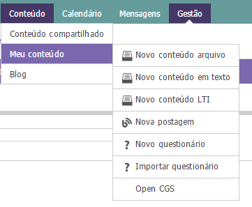 Trabalhando com Conteúdo Introduzindo Conteúdo Vamos aprender como hospedar conteúdo no Sistema Time To Know Connect (LMS): 1.