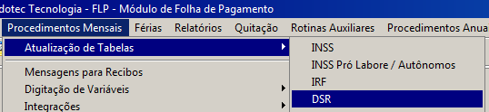 PÁGINA: 46/69 Se for detectado algum erro ao executar o aumento de salário, fazer o cancelamento, conforme modelo abaixo: 4.8.