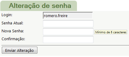 Romero Mendes Freire de Moura Júnior Site do SIGA do IFBaiano Acessando o Sistema Para acessar o SIGA do IFBaiano deve-se utilizar um navegador (de preferência o Mozilla Firefox) e digitar a seguinte