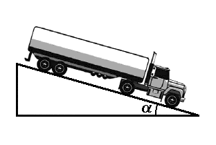 14. (Pucsp 2007) Um caixote de madeira de 4,0 kg é empurrado por uma força constante F e sobe com velocidade constante de 6,0 m/s um plano inclinado de um ângulo á, conforme representado na figura.