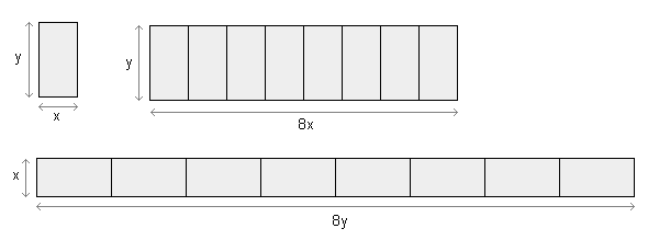 25. (2007 - N2Q13-1 a fase) Observe as figuras a seguir. A descrição das peças da figura I implica que os pontos M e N são pontos médios dos lados AB e AC.