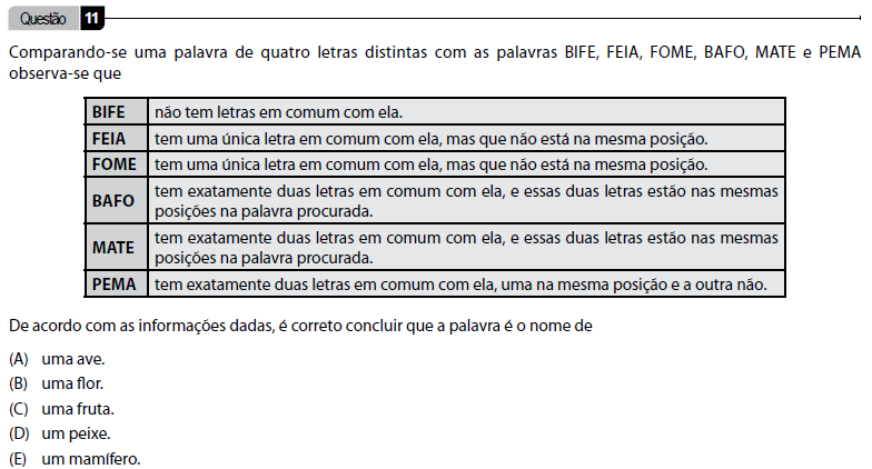 Resolução: Alternativa D Rotacionando em 90 no sentido horário a Parte 2 e encaixando a Parte 1 na Parte 2 rotacionada, temos: Fazendo uma rotação em 180 no sentido horário a Parte 3 e juntando com a