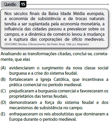 Questão 14 Resolução: Alternativa B Considerando que a, b e c são algarismos não nulos, inteiros e positivos e dadas as condições: a b = 1 (ab)² = caab, temos: b² = b Os possíveis valores para que b²