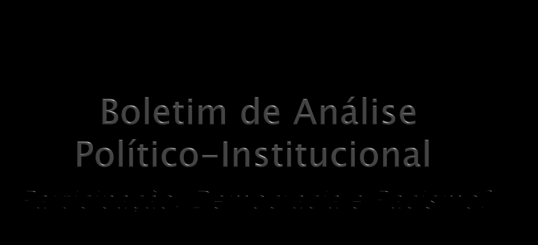 Estado, das Instituições