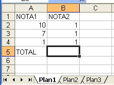 B) =MULT(A3;A) e =MODO(A7;A6) C) =MULT(B;B5) e =MODO(A7;A6) D) =MULT(B;B5) e =MODO(C;C3) E) =MULT(B;B5) e =MODO(A;A3) 0 Observe o trecho de uma planilha do MS-Excel 2007/2010