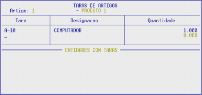 1 Altera o Preço de Venda 1 2 Altera o Preço de Venda 2 3 Altera o Preço de Venda 3 4 Altera o Preço de Venda 4 (Preço de Venda 1, 2, 3 e 4) = Valor (Tipo) + ou (Valor Tipo)*(Factor (%) /100) MOEDA