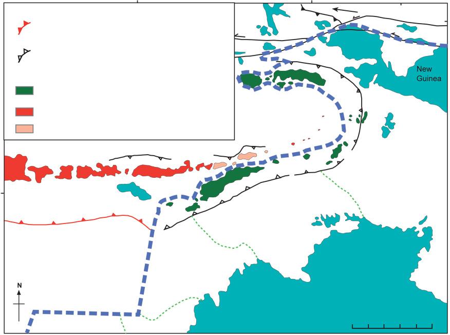 Java Trench Deformation front of Banda Orogenic Belt Outer