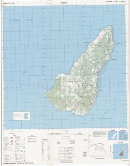 Mapa Geologico de Timor Leste Recolher todas as informações geológicas ou mapas geológicas existentes de Timor Leste;