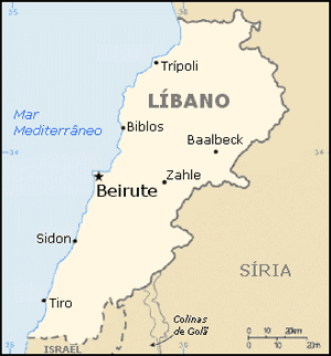 1982: A CRISE DO LÍBANO-GUERRA Questão entre islâmicos (apoiados pelos países árabes) e cristãos maronitas (apoiados por Israel e EUA.