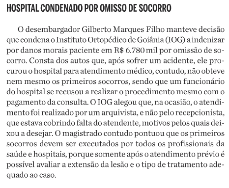 O Hoje Página 4 Opinião Jurídica