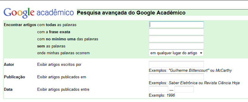 acadêmico OR: Uma coisa ou Outra Normalmente quando você faz uma busca no google ele realiza uma varredura por páginas que contenha todas as palavras digitadas.