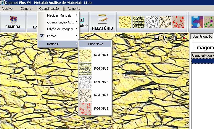 3.3.5 Rotinas Uma das principais vantagens do Software DIGIMET Plus 4G é permitir que o usuário desenvolva e crie até cinco (5) ROTINAS EXTRAS, totalmente customizáveis.