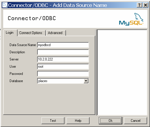 161 Figura 109 - Adicionando a fonte de dados MySQL 2 Preencher os dados conforme a figura 70 e clicar em Ok. É possível testar a configuração clicando no botão Test.