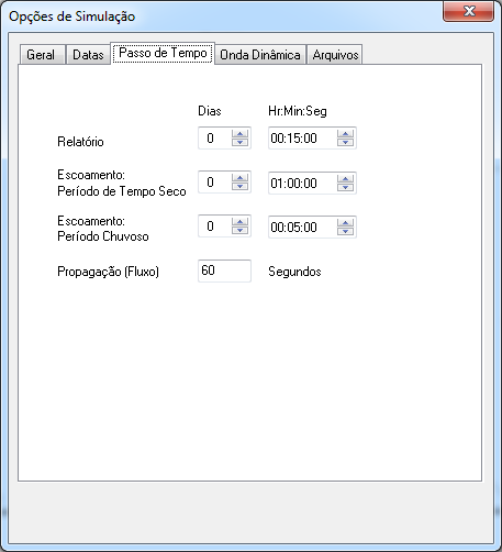 Tutorial Manual do SWMM Brasil 5. Selecionar o botão OK para fechar o formulário de edição das Opções de Simulação. 30 a) b) c) Figura 2.12 - Janela de diálogo para editar as Opções de Simulação 2.5.2 Executando a Simulação Depois da definição dos dados do projeto a simulação pode ser realizada.