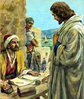 7. MATEUS OU LEVI Galileu, filho de Alfeu, irmão de Tiago menor e de Tadeu. Publicano profissão desprezada pelos judeus.