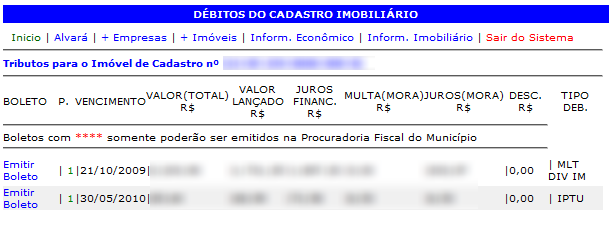 12 Como faço para emitir as taxas do IPTU sem precisar fazer o cadastro? Basta ir até a página da SEMFAZ (www.saoluis.ma.gov.