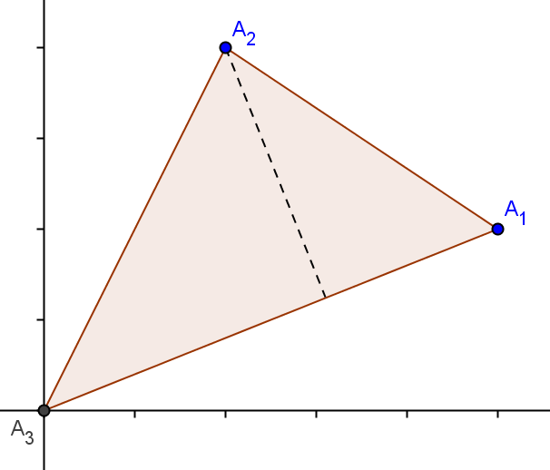 3ª Proposta: Utilizando a definição geométrica da área do triângulo O = P Q RSTU.SVWXYS A seguir vamos apresentar uma demonstração da fórmula (X) sem fazer uso da fórmula (I).