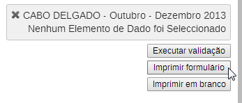 6.2 Disponibilizar as fichas / formulários (imprimir ficha) Disponibilizar as fichas neste contexto significa ter as fichas em formato físico, o que significa imprimir um formulário.