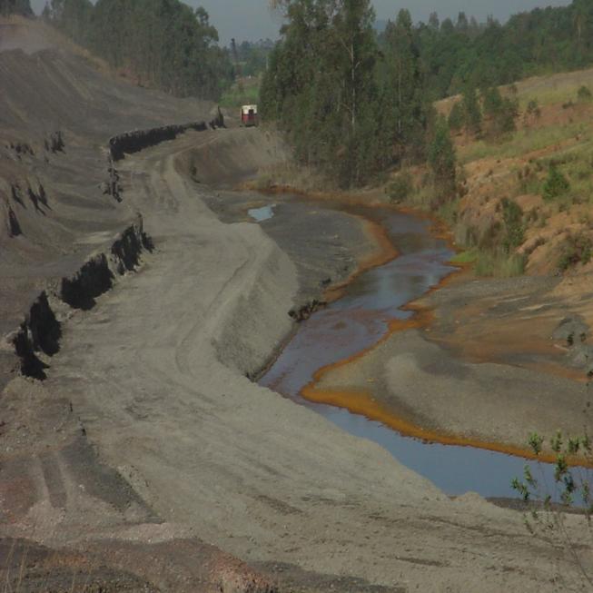 Classes das Área Impactadas na Bacia Carbonífera CAMPANHA CLASSES DAS ÁREAS IMPACTADAS (em hectares)