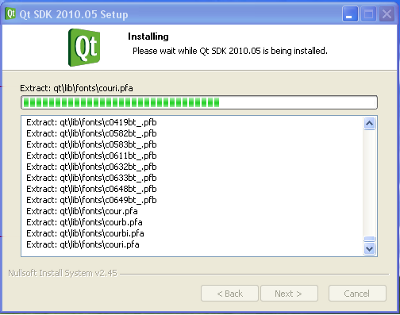 Finalizada a instalação, clique no botão Finish e, então, o Qt Creator será iniciado automaticamente.