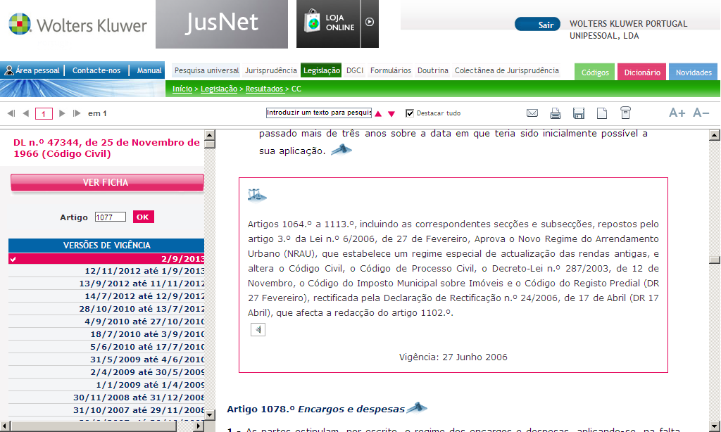 Pode ainda existir uma versão que à data da pesquisa se encontre durante o período de vacacio legis.