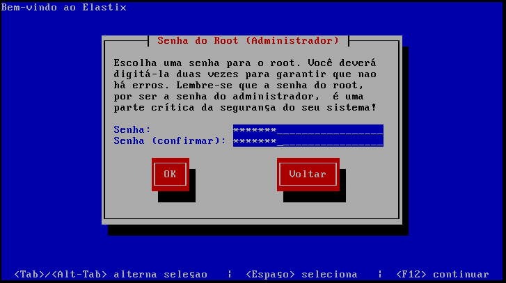 88 Logo após o endereçamento, serão listadas as opções de fuso horário a ser usado pelo servidor, conforme mostrado na Figura 47. Selecione, a opção America/Cuiaba e depois OK.