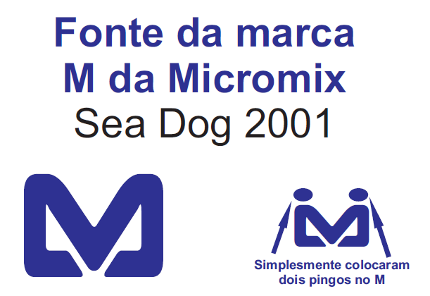 Assim como a marca MICROMIX foi cuidadosamente projetada, os demais materiais que contêm tal sinal como