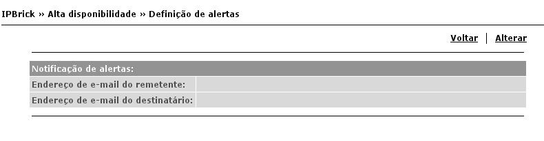 Nós de conectividade: Clique em Adicionar para inserir o endereço IP de um nó.