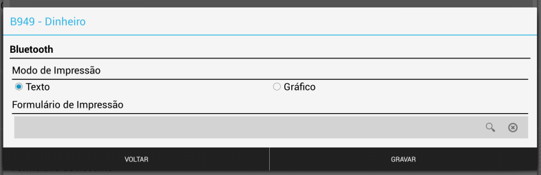 Não imprimir informação da empresa esta opção só está disponível em documentos não certificados, não imprime os dados da empresa.