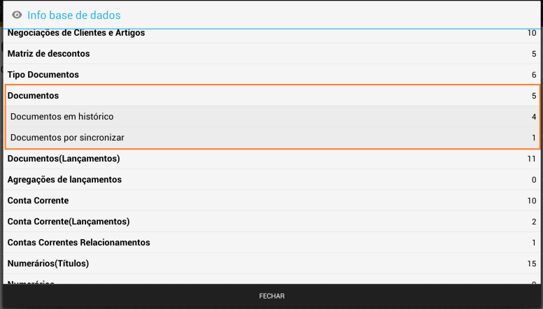 Fig. 16 Login / Log out Acabar a sessão do utilizador logado e voltar ao ecrã de login.