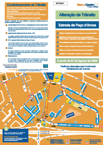 Comissão Local de acompanhamento Novembro de 2008 15 Ambiente Estudo de