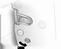 Chaves, portas, janelas 23 Pressionar o interruptor: e = trancar y = destrancar Fechaduras de portas de correr Determinados modelos incluem fechaduras do compartimento de carga que são isoladas para